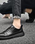Primadon Herren Schuhe Joris elegante Leder-Sneakers für Herren atmungsaktiv