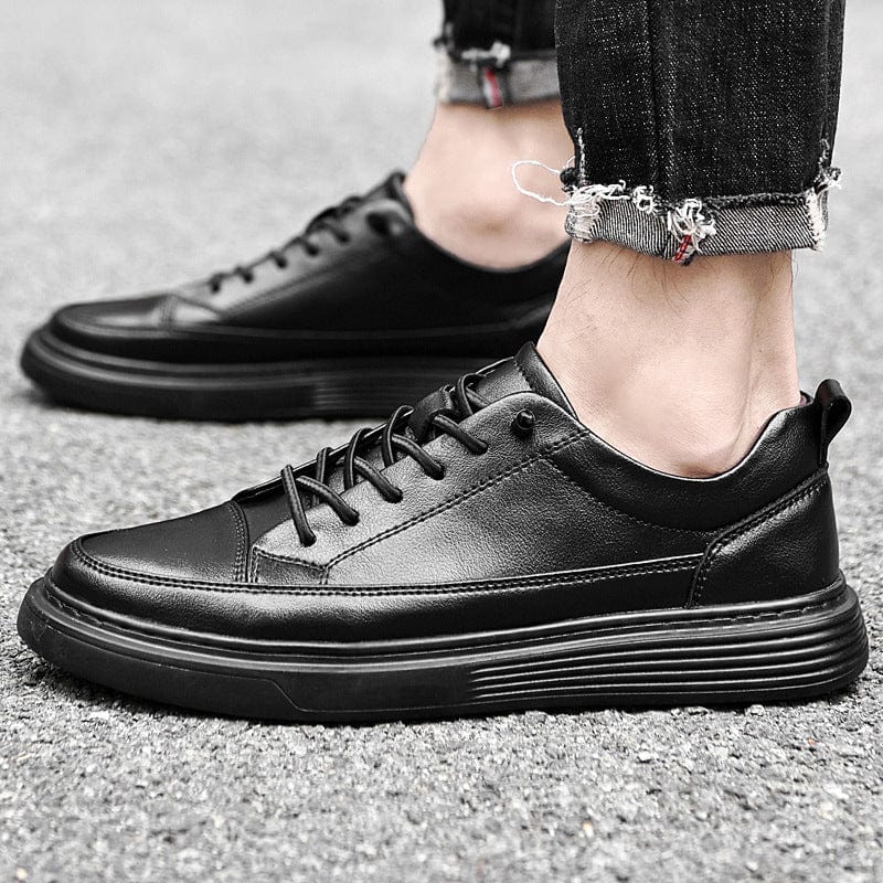 Primadon Herren Schuhe Joris elegante Leder-Sneakers für Herren atmungsaktiv