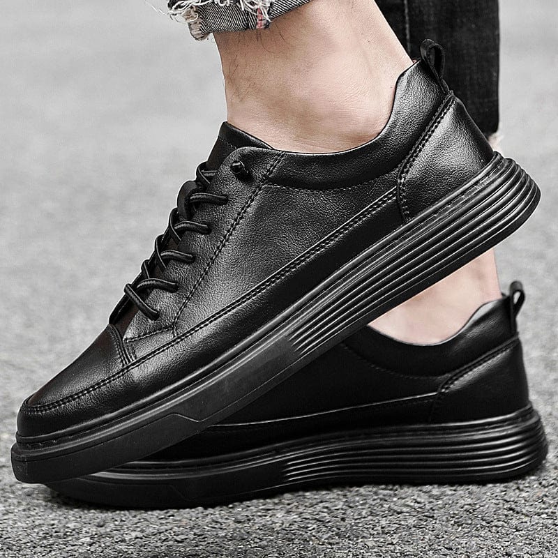 Primadon Herren Schuhe Joris elegante Leder-Sneakers für Herren atmungsaktiv
