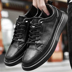 Primadon Herren Schuhe Joris elegante Leder-Sneakers für Herren atmungsaktiv