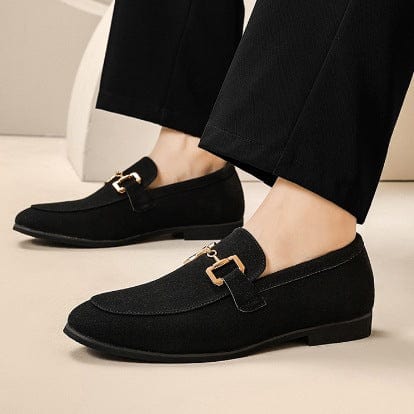Primadon Herren Schuhe Raffael | Elegante Wildleder Slipper für Herren