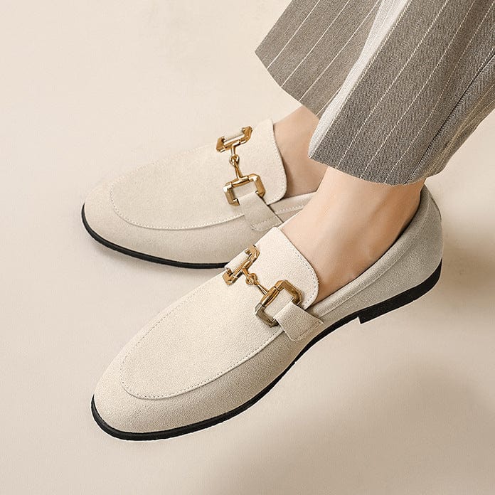 Primadon Herren Schuhe Raffael | Elegante Wildleder Slipper für Herren