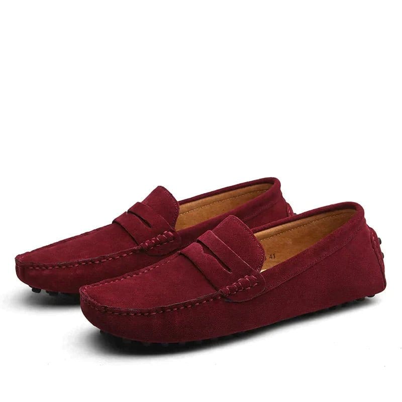 Primadon Herren Schuhe Rot / 38 Svend | Elegante Loafer für Herren Italienisch