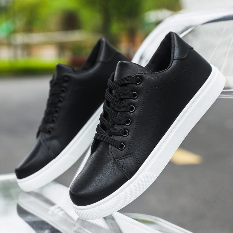 Primadon Herren Schuhe Schwarz / 37.5 Emilien | Elegante Sneaker für Herren aus Kunstleder