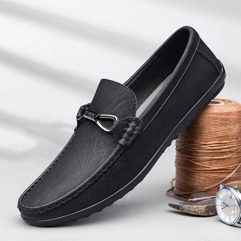 Primadon Herren Schuhe Schwarz / 38.5 Paul | Elegante Treter für Herren Leder