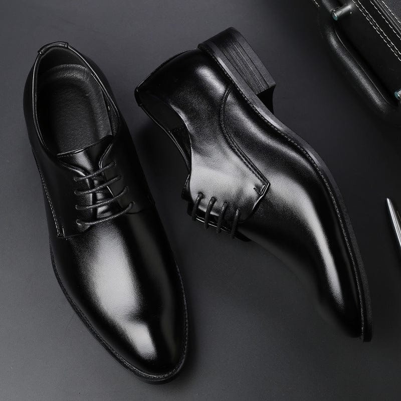 Primadon Herren Schuhe Schwarz / 38 Matteo | Elegante Schnürschuhe für Herren Sommer leicht