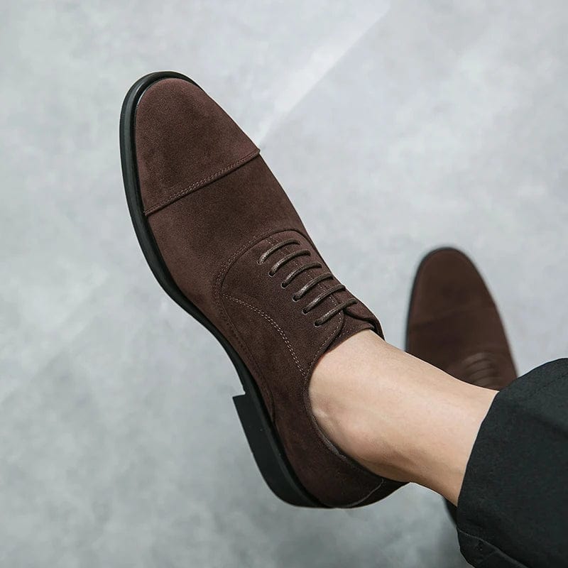 Primadon Herren Schuhe Sebastian | Elegante Wildlederschuhe für Herren Alltag