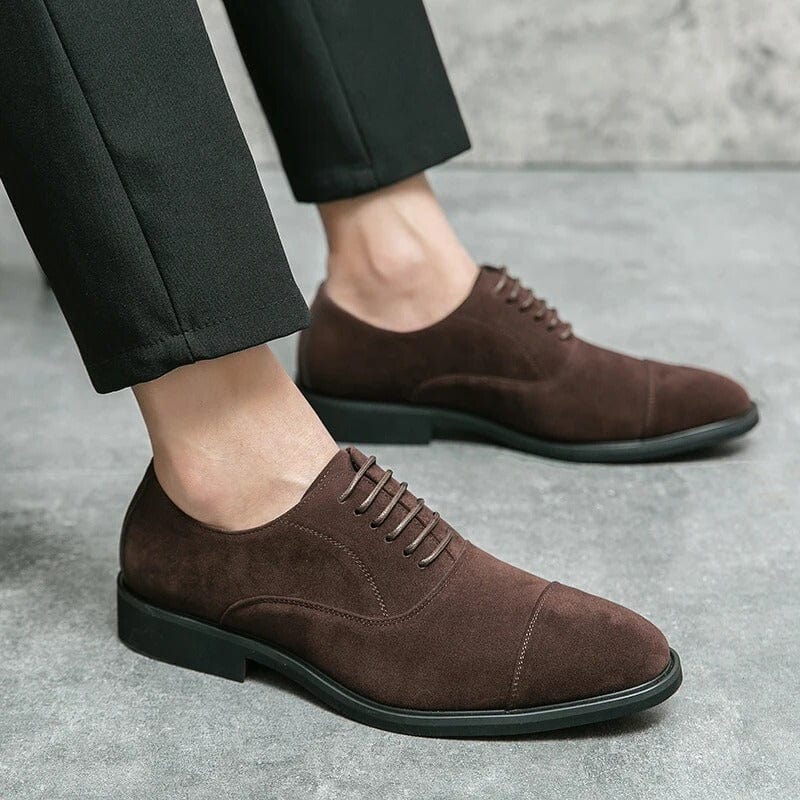 Primadon Herren Schuhe Sebastian | Elegante Wildlederschuhe für Herren Alltag