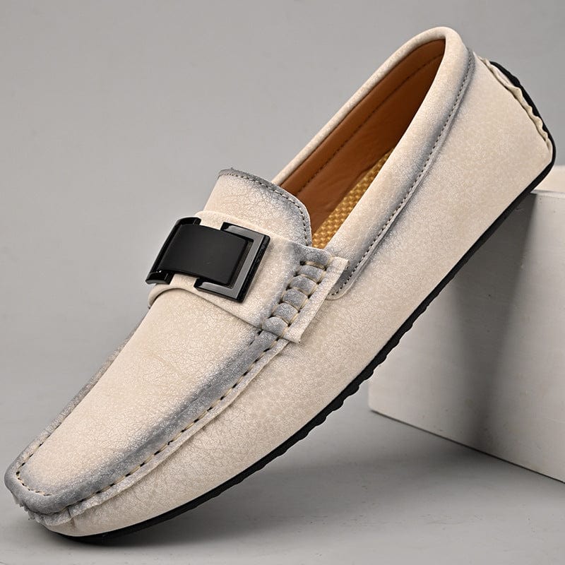 Primadon Herren Schuhe Tan / 37.5 André | Bequeme Lederloafers für Herren elegant