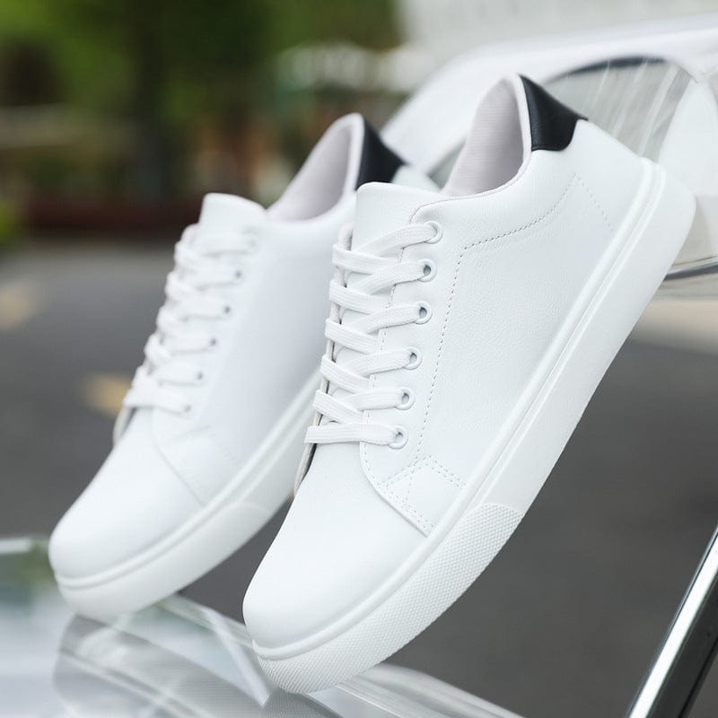 Primadon Herren Schuhe Weiß / 37.5 Emilien | Elegante Sneaker für Herren aus Kunstleder