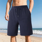 Primadon Herren Shorts Blau / S Javi lockere Badehose für Herren Sommer