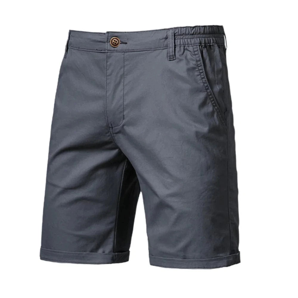 Primadon Herren Shorts Dunkelgrau / 34 Aiko | luftige Shorts für Herren Baumwolle