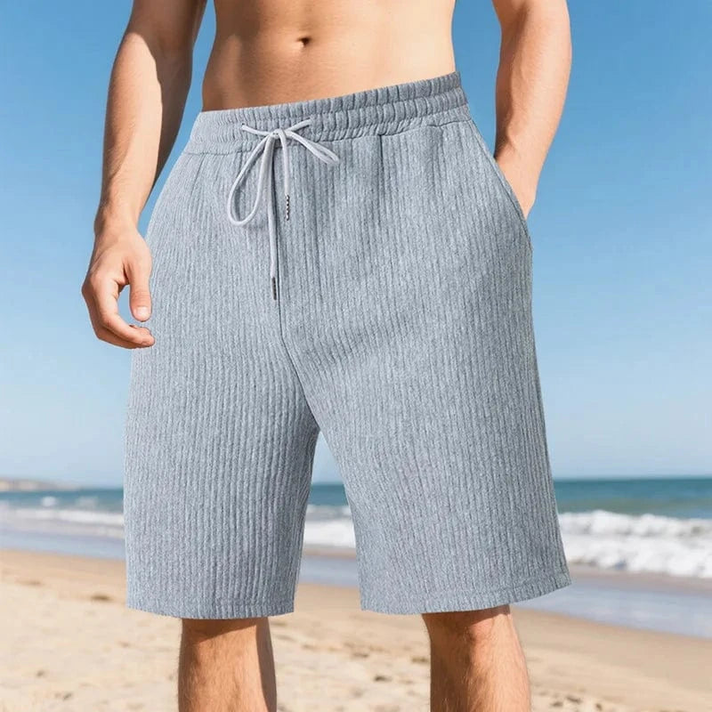 Primadon Herren Shorts Grau / S Javi lockere Badehose für Herren Sommer