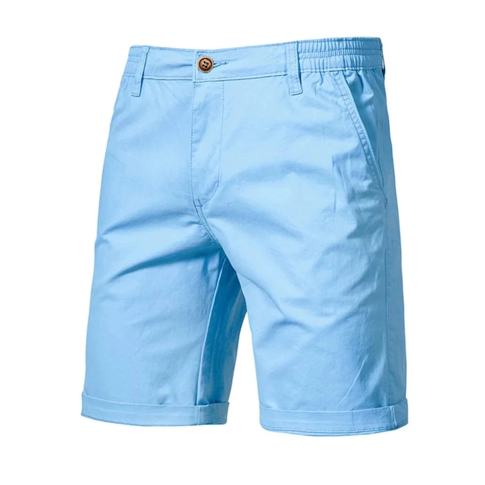 Primadon Herren Shorts Hellblau / 32 Aiko | luftige Shorts für Herren Baumwolle