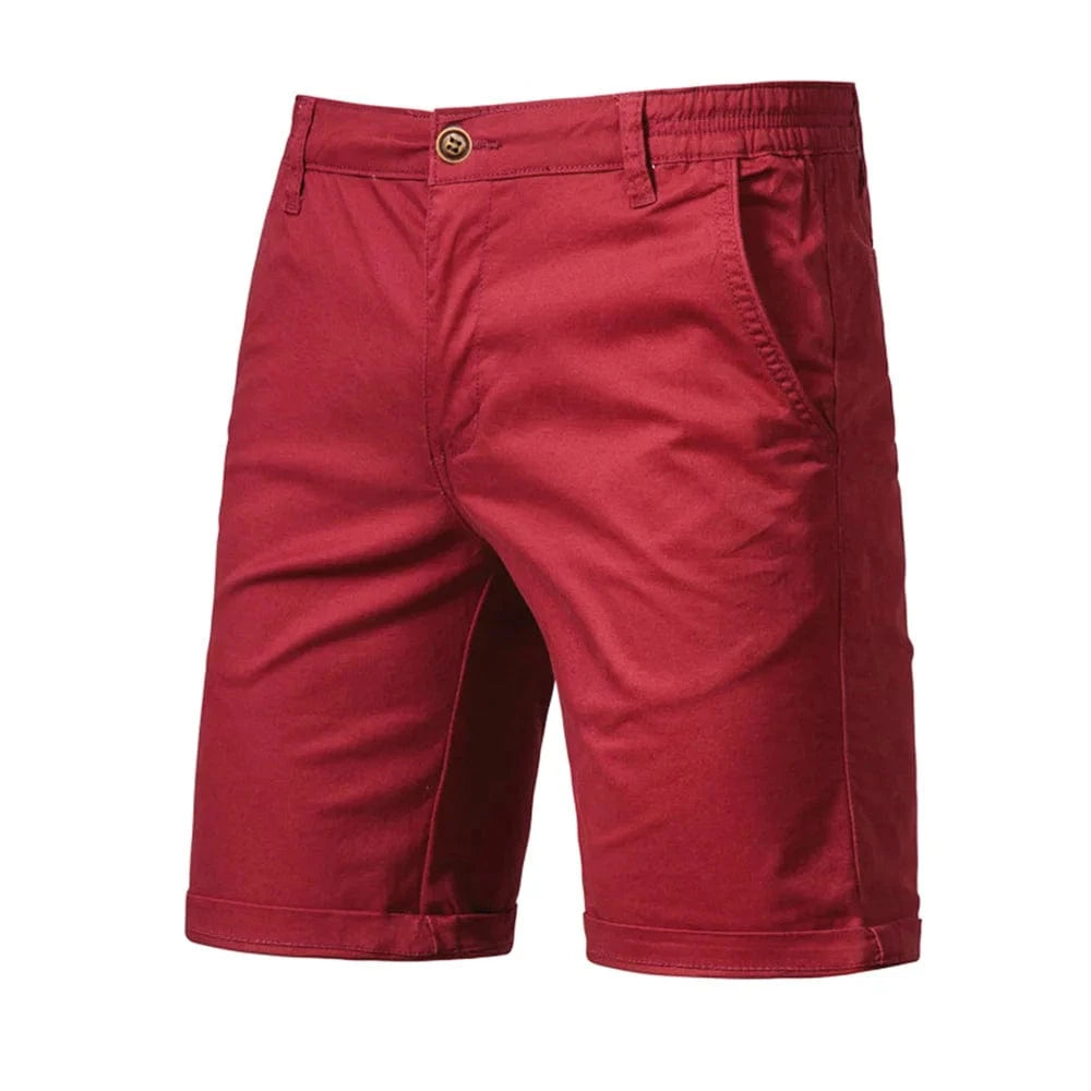 Primadon Herren Shorts Wein / 38 Aiko | luftige Shorts für Herren Baumwolle