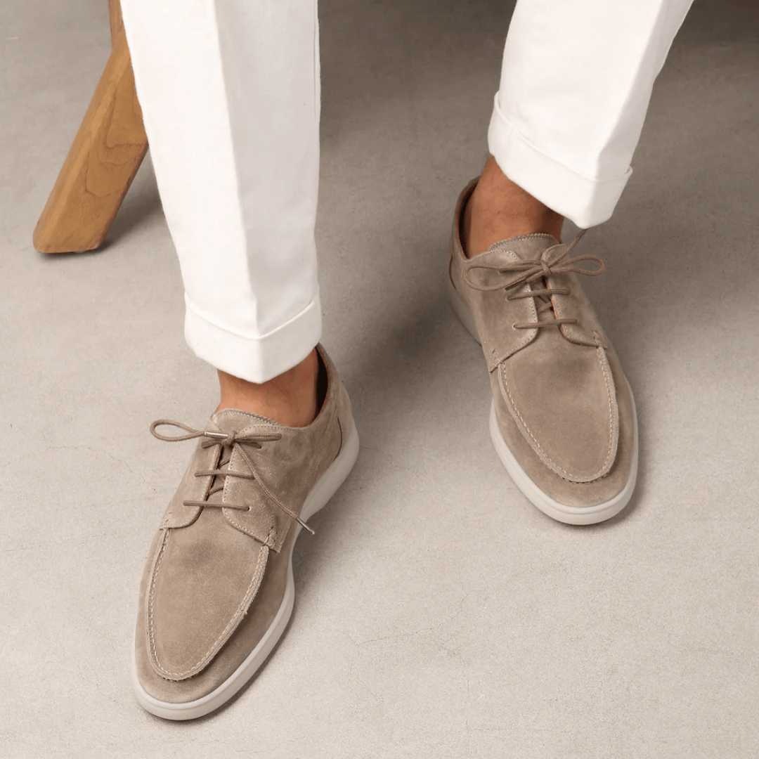 Primadon Herren Slipper Jaco | bequeme Loafer für Herren Leder