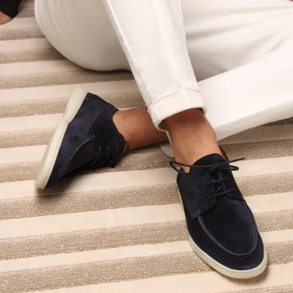 Primadon Herren Slipper Jaco | bequeme Loafer für Herren Leder