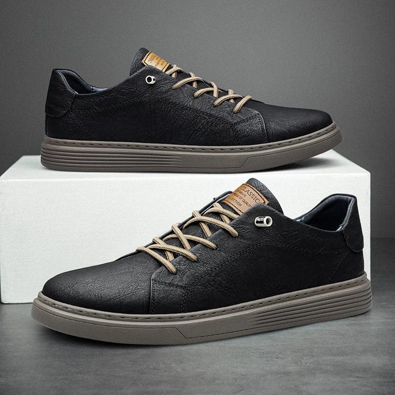 Primadon Herren Sneaker Pascal elegante Sneakers für Herren italienisches Leder
