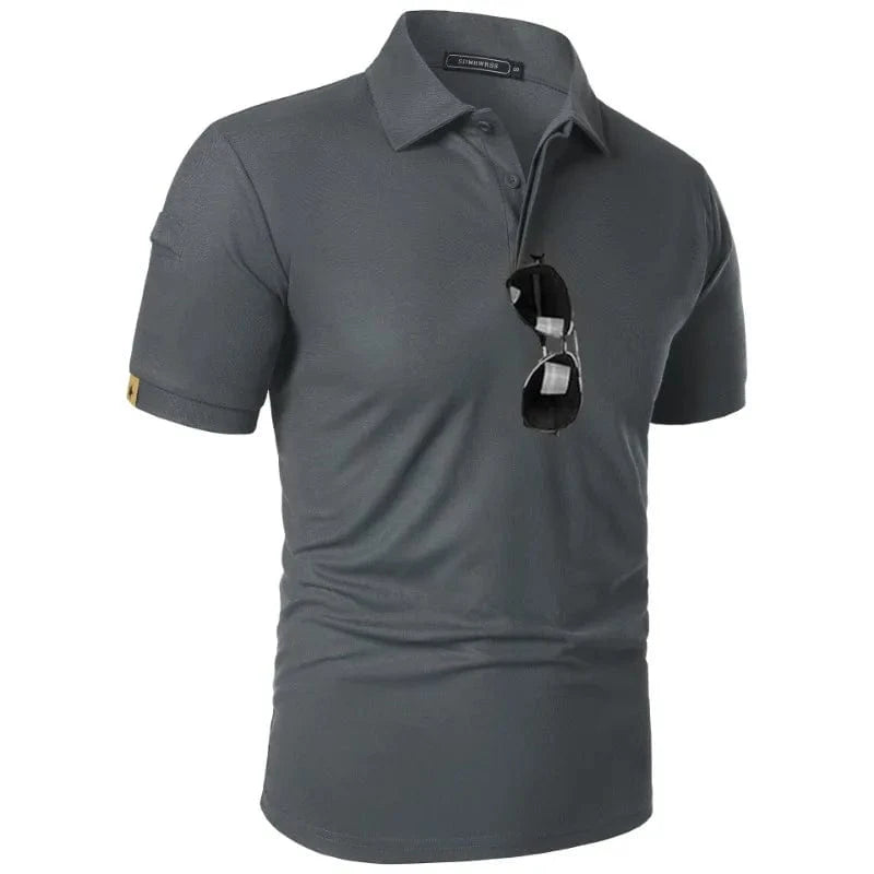 Primadon Herren Sportbekleidung Alaric | atmungsaktives Polo-Shirt für Herren oversized