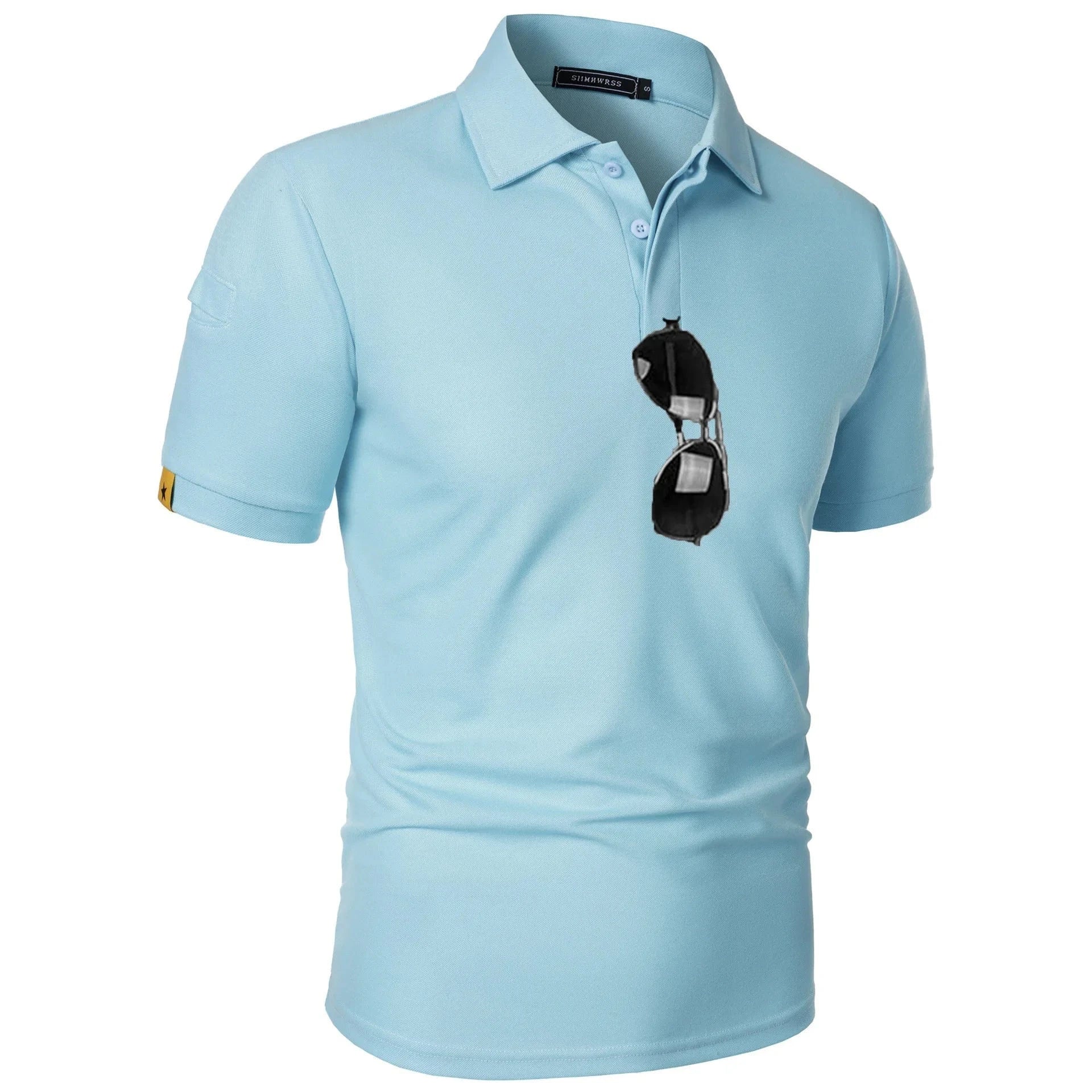 Primadon Herren Sportbekleidung Alaric | atmungsaktives Polo-Shirt für Herren oversized