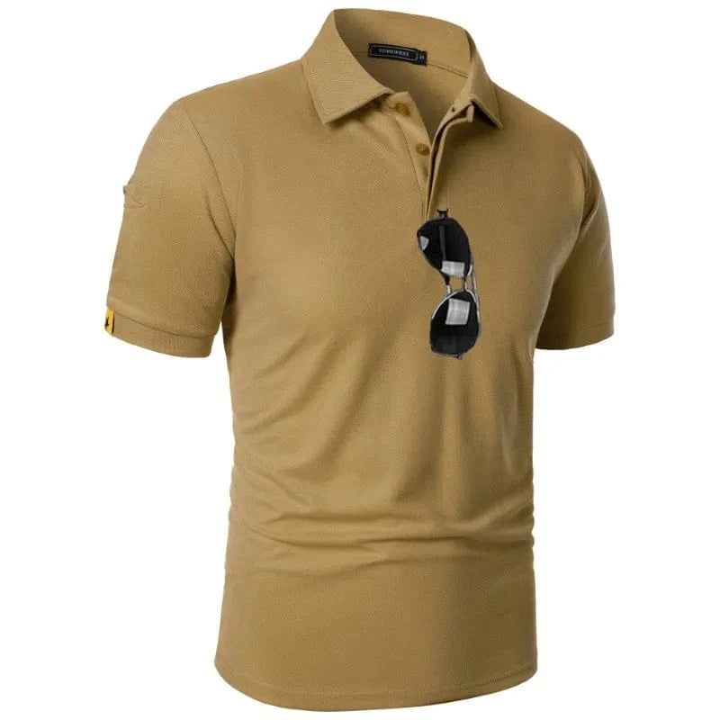 Primadon Herren Sportbekleidung Alaric | atmungsaktives Polo-Shirt für Herren oversized