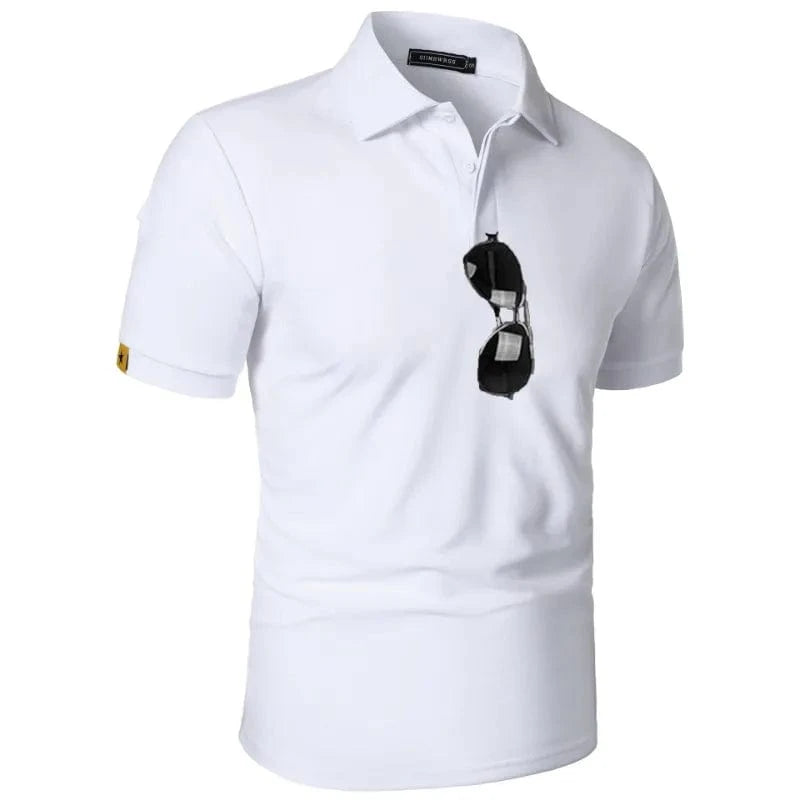 Primadon Herren Sportbekleidung Alaric | atmungsaktives Polo-Shirt für Herren oversized
