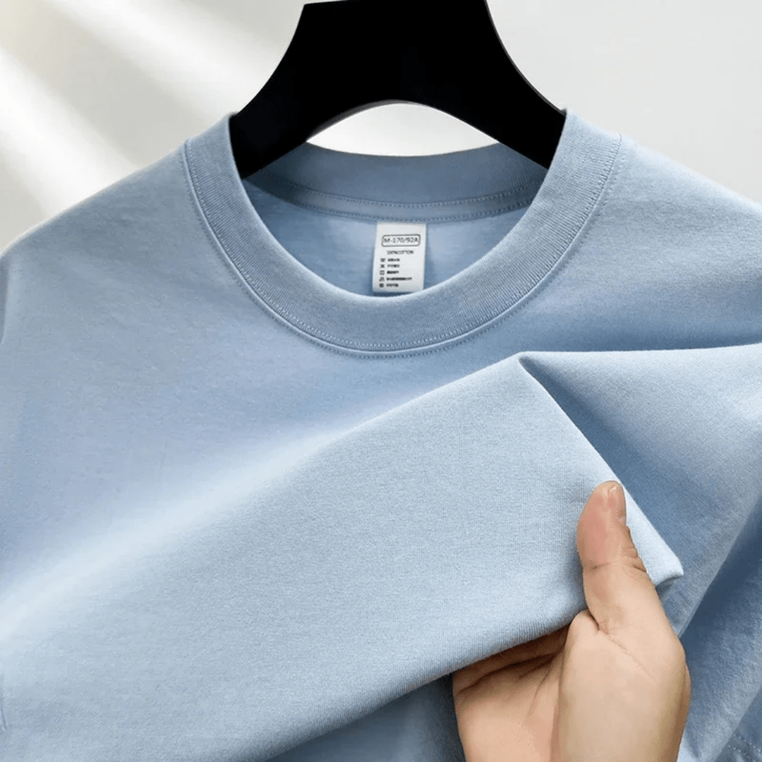 Primadon Herren T-Shirts Blau / S Adrian | atmungsaktives T-Shirt für Herren Sommer