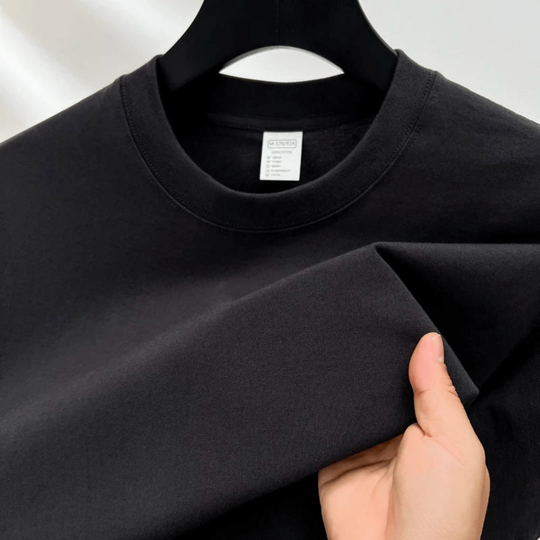 Primadon Herren T-Shirts Dunkelgrau / S Adrian | atmungsaktives T-Shirt für Herren Sommer