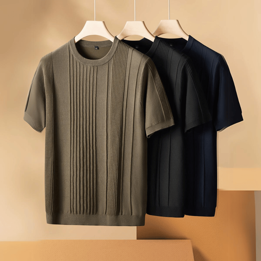 Primadon Herren T-Shirts Kostas | Lässiges Baumwoll-T-Shirt für Herren Sommer
