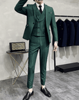 Primadon Herrenanzüge André | Eleganter 3-Teiliges Anzug Set für Herren Hochzeit
