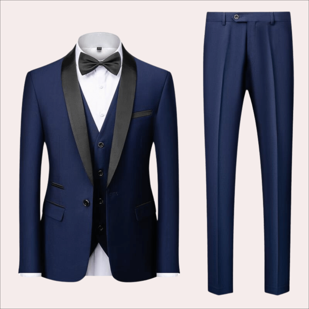 Primadon Herrenanzüge Dominik | Eleganter Slim Fit Hochzeitsanzug für Herren Sommer