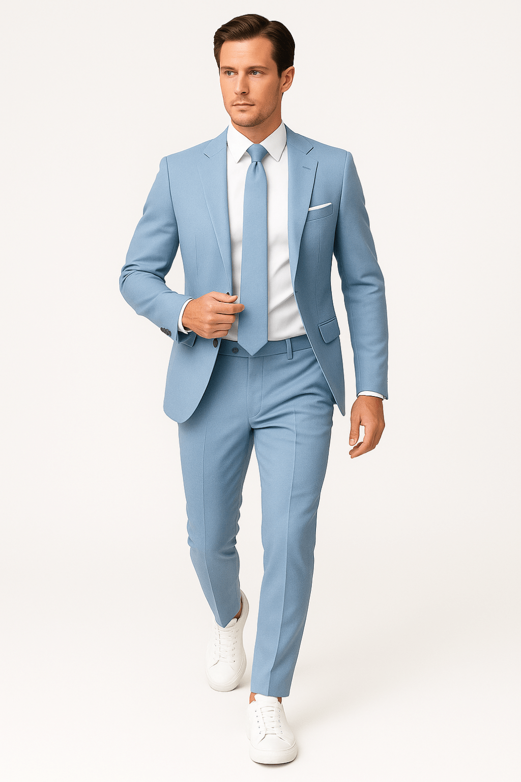 Primadon Herrenanzüge Leon | Eleganter Anzug für Herren Hochzeit Slim Fit