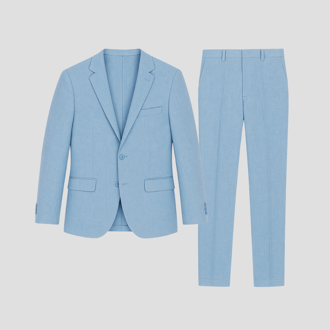 Primadon Herrenanzüge Leon | Eleganter Anzug für Herren Smart-Casual Leinen