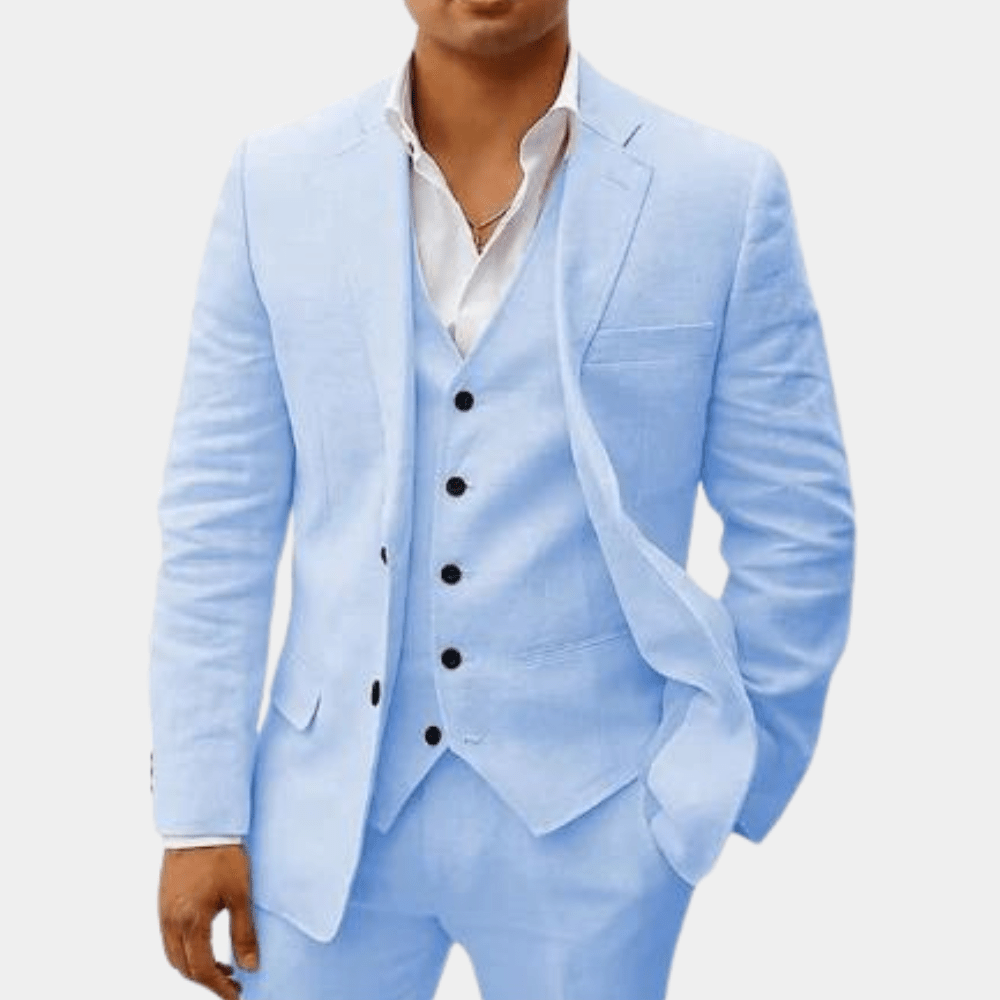 Primadon Herrenanzüge Lorenz | Eleganter Anzug für Herren Slim Fit Sommer