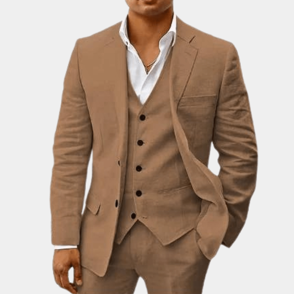 Primadon Herrenanzüge Lorenz | Eleganter Anzug für Herren Slim Fit Sommer