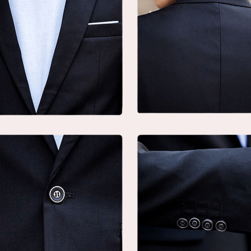 Primadon Herrenanzüge Lucas | Eleganter Slim Fit Anzug für Herren Hochzeit