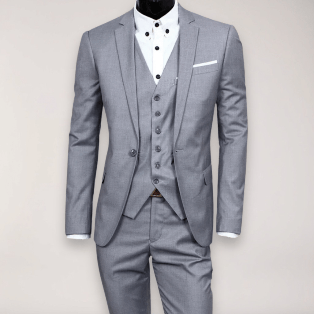 Primadon Herrenanzüge Matteo | Eleganter Slim Fit Anzug für Herren Hochzeit