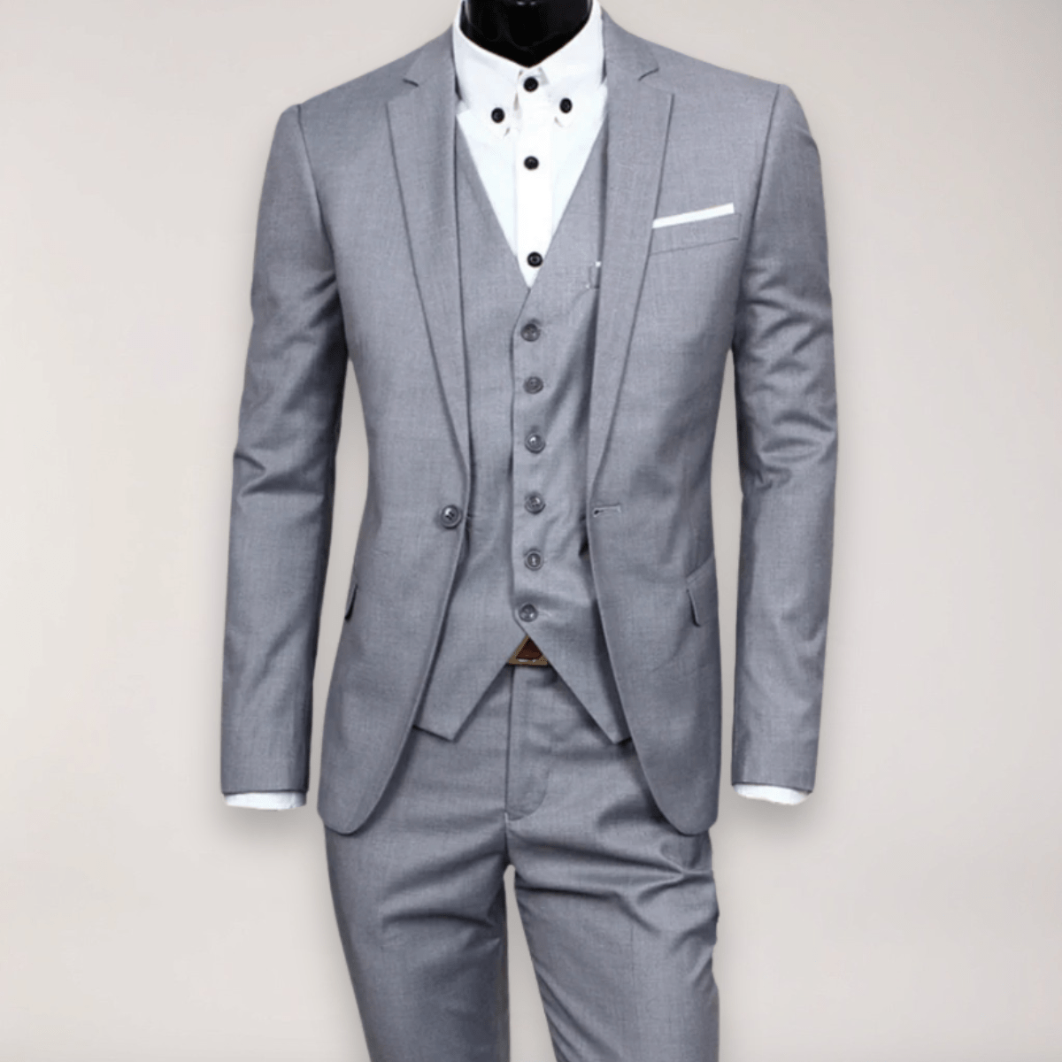 Primadon Herrenanzüge Matteo | Eleganter Slim Fit Anzug für Herren Hochzeit