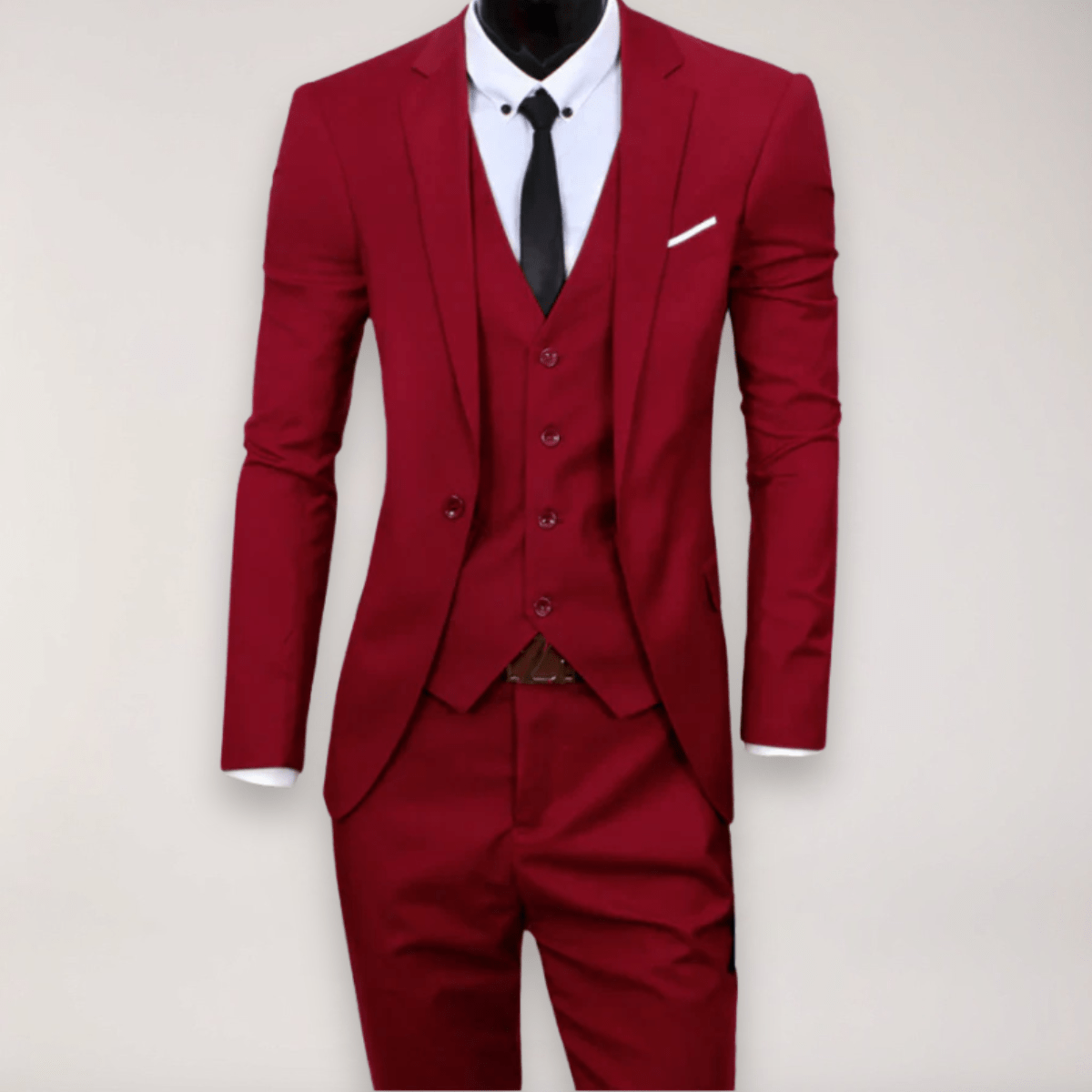 Primadon Herrenanzüge Matteo | Eleganter Slim Fit Anzug für Herren Hochzeit