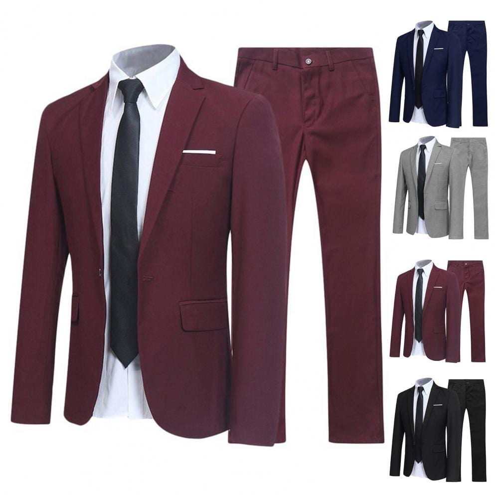 Primadon Herrenanzüge Tino | atmungsaktiver Hochzeitsanzug für Herren slim fit