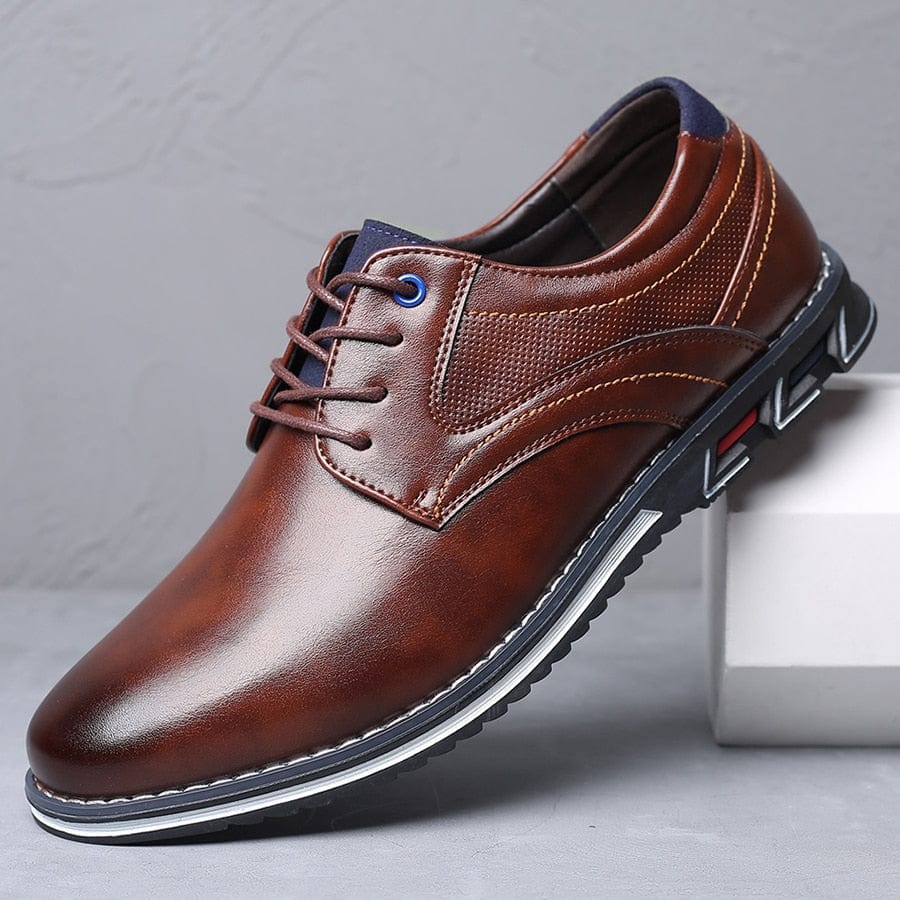 Primadon Herrenanzugschuhe Aurel | Elegante Anzugschuhe für Herren Bequem Schwarz