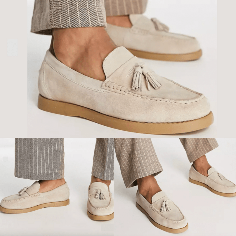 Primadon Herrenanzugschuhe Elias | elegante Loafers für Herren Leder