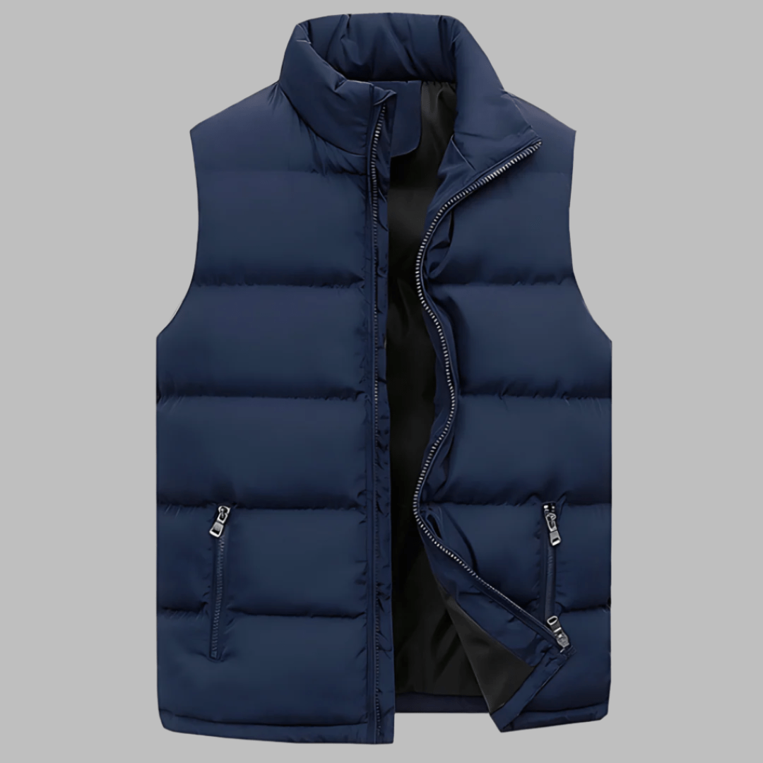 Primadon Herrenbekleidung Blau / S Eleganter Bodywarmer für Herren atmungsaktiv leicht Herbst Winter