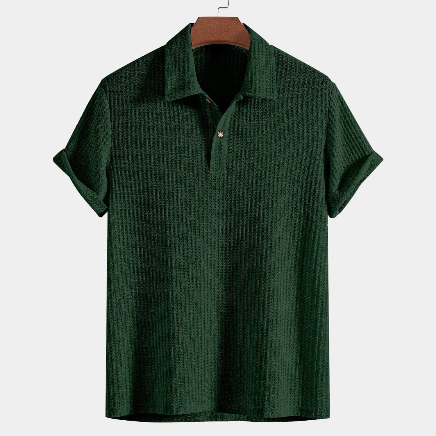 Primadon Herrenbekleidung Dunkelgrün / S Dave | Atmungsaktives Poloshirt für Herren Sommer