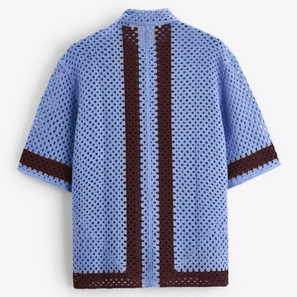 Primadon Herrenbekleidung Henrik | elegantes Strickhemd für Herren Baumwolle