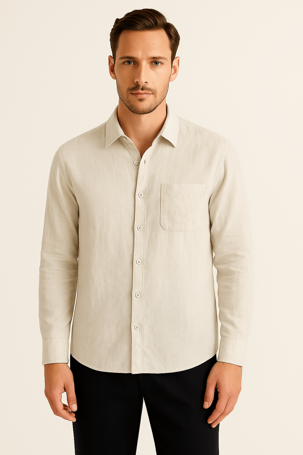 Primadon Herrenbekleidung Nils | elegantes Leinen Set für Herren Sommer