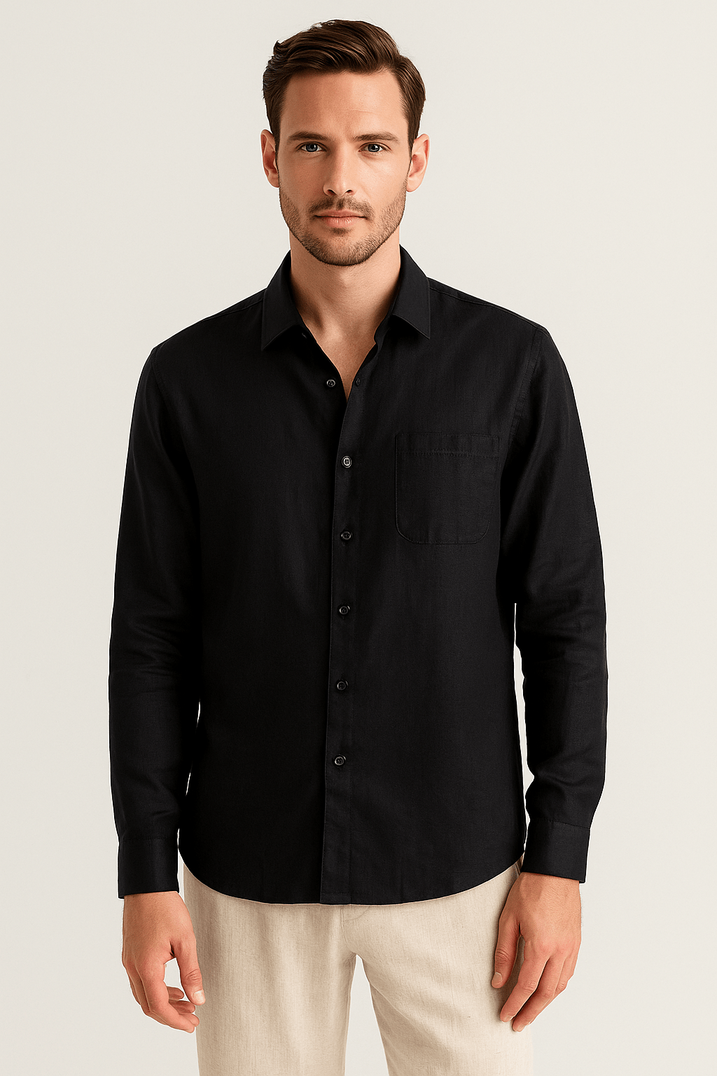 Primadon Herrenbekleidung Nils | elegantes Leinen Set für Herren Sommer