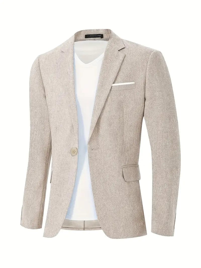 Primadon Herrenblazer Beige / XS Felix | Eleganter Blazer für Herren Vintage Stil