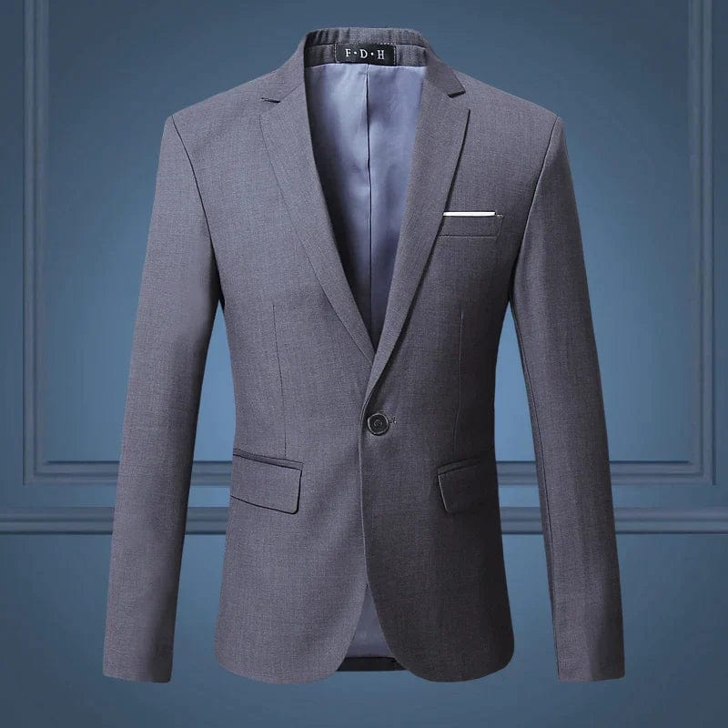 Primadon Herrenblazer Grau / XS Max | Eleganter Blazer für Herren klassisch