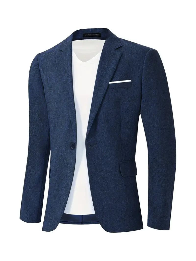 Primadon Herrenblazer Marineblau / XS Felix | Eleganter Blazer für Herren Vintage Stil